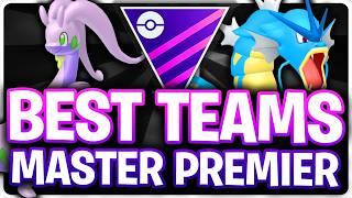 NEW RANK 1! THE *BEST TEAMS* FOR THE MASTER LEAGUE PREMIER CUP IN POKEMON GO | GO BATTLE LEAGUE