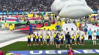 Deutsche Nationalhymne  Deutschland - Schottland 󠁧󠁢󠁳󠁣󠁴󠁿 EM 2024 Eröffnungsspiel München