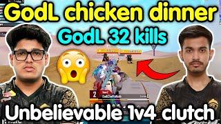 GodL vs Soul  Godlike chicken dinner  32 kills domination 