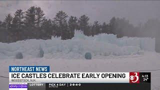 Cold helps New Hampshire Ice Castles open early