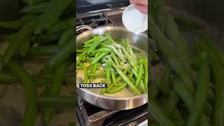 Sauteed Green Beans  #shorts