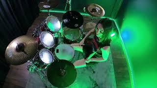 CRYPTA - Starvation (Drum Playthrough by Luana Dametto) | Napalm Records