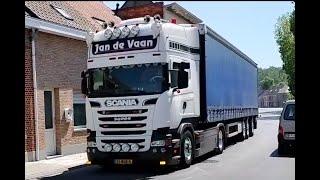 Scania R450 Open Pipe Sound (L6) Jan De Vaan Transport