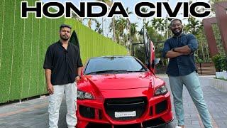 Honda civic 2008 modified detailed review malayalam