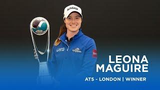 Leona Maguire is Ireland's first LET winner! Aramco Team Series - London