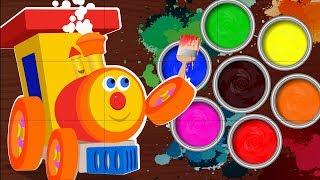 Ben The Train | Mixing Colors | Nursery Rhymes For Kids And Babies