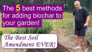 5 ways to incorporate biochar into your garden soil!