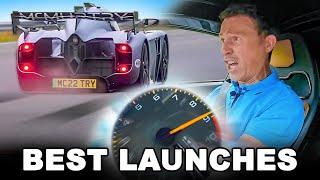 Bugatti v Lambo v Ferrari v Lucid - the best carwow LAUNCHES!