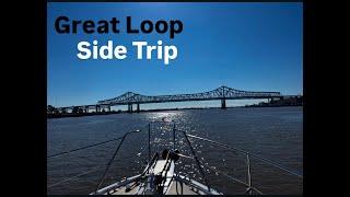 Great Loop Transiting New Orleans #greatloop #boating #boat