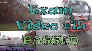 Real Driving Exam Test #15 - German Driving School - 03/2023 - Fahrschule English