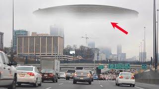 Black UFO Appeared Over Atlanta, Then This Happened