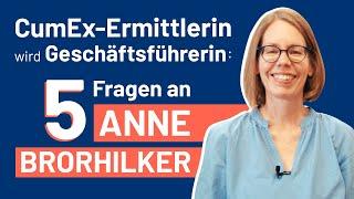 CumEx-Ermittlerin wird Geschäftsführerin: 5 Fragen an Anne Brorhilker