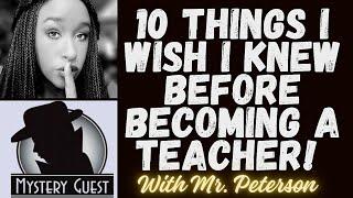 10 Survival Secrets For New Teachers That You WON'T Learn In College *Old School Teaching Wisdom!* 