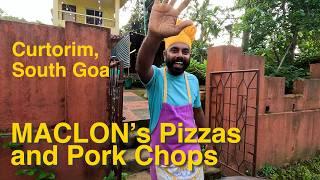 Maclon's super Pizza 'n Pork chops, Curtorim, South Goa