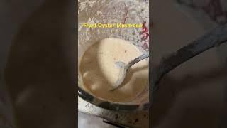 Fried Oyster Mushroom (Vegan, Plantbased)