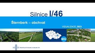 ŘSD ČR - I/46 Šternberk - obchvat (vizualizace 2023)