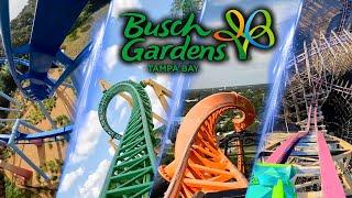 Alle Achterbahnen in Busch Gardens Tampa Bay 