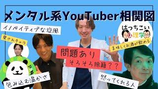 メンタル系YouTuber相関図【忘年会の予告もあるよ】＃精神科医のお悩み相談クリニック＃精神科医芳賀高浩