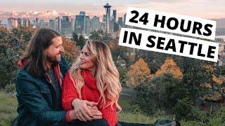 24 Hours in Seattle - Travel Vlog | What To Do, See and Eat!