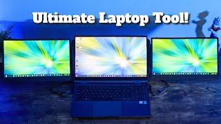 ALLVIA S2 Triple Laptop Screen Extender | Unboxing & Setup!