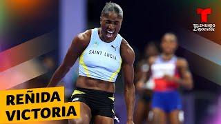 Julien Alfred, de Santa Lucía, gana medalla de oro en los 100 m | Juegos Olímpicos París 2024