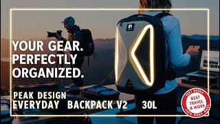 Peak Design Everyday Backpack V2: Perfect for Work, Travel, and Photography