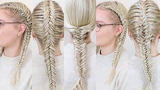 How To Fishtail Braid Your Own Hair In 5 Different Ways - THE ULTIMATE GUIDE - Summer Hairstyles