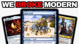 The *BEST* Mill Deck In Modern!? - Crab Control Is Insane | Azorius Mill | Modern Meta | MTGO League