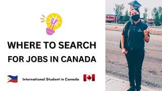 Where to Search for Jobs in Canada | Edmonton | Pinoy International Student in Canada