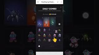 Pixel tap by pixelverse daily combo 31 August 2024