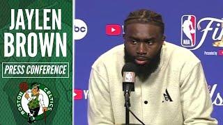 Jaylen Brown on Draymond Green Foul: "He tries to muck the game up" | Celtics vs Warriors Game 2