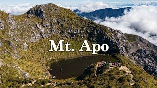 Hiking MT. APO | Highest Peak in the Philippines | Silent Hiking Video | 4K