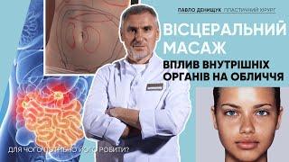 ВІСЦЕРАЛЬНИЙ МАСАЖ — ВПЛИВ ВНУТРІШНІХ ОРГАНІВ НА ОБЛИЧЧЯ. Частина 1