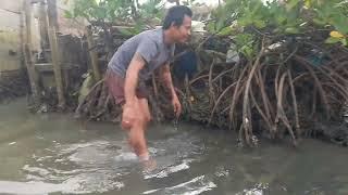 Mang huli Muna tayo nang alimasag sa dagat