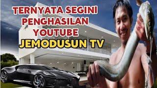 MAKIN KAYA || SEGINI GAJI JEMODUSUN TV DARI YOUTUBE