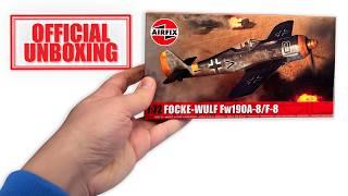 Offizielles Unboxing - Airfix | Focke-Wulf Fw190A-8/F-8 (A02066A)