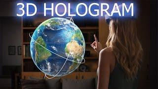 How To Make 3D BIG Hologram Projector