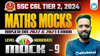 SSC CGL Tier 2 Maths Mock Test 2024 | Level = Moderate | SSC CGL Mains Maths Mock Test | Manish Sir