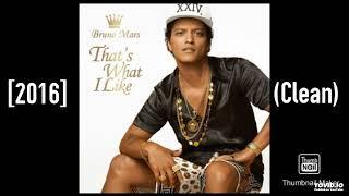 Bruno Mars - That's What I Like [2016] (Clean)