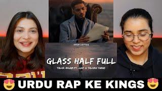 Talha Anjum - Glass Half Full feat. JJ47 & Talhah Yunus | Prod. by UMAIR Indian Reaction