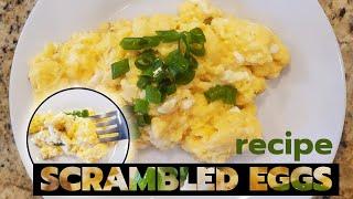 Super Cheesy Cottage Cheese Scrambled Eggs!