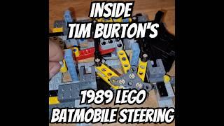 Tim Burton's Lego Batmobile steering function #shorts #batman #batmobile #timburton