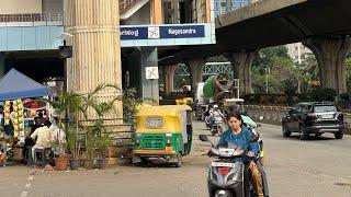 Nagasandra Metro Station Bangalore | *last metro station in Bangalore* Red Light Area Market Tour