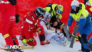 Lindsey Vonn crashes in final Super-G of career at World Championships | NBC Sports