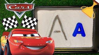 CARS movie ABC -  Learn to write abc´s