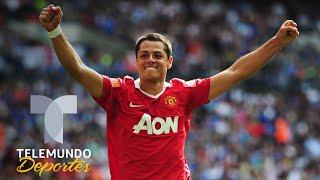 Todos los goles de Chicharito con el Manchester United en Premier League | Telemundo Deportes