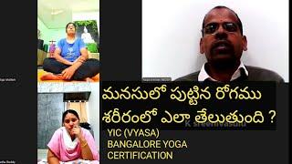 5 KOSHAS AND VYADHI(DISEASE )CONCEPT | YIC VYASA BANGALORE YOGA CERTIFICATION|SWAMI VIVEKANANDA YOGA