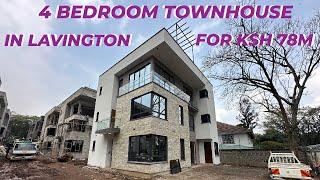 4 BEDROOM PLUS DSQ TOWNHOUSE FOR SALE IN LAVINGTON FOR KSH 78M#kenyahomes #home