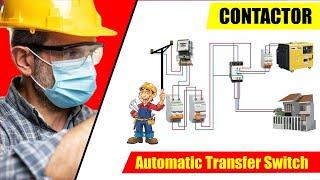 automatic transfer switch using contactors | automatic transfer switch using contactor