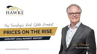 Home Prices are on the Rise | Tay Township's Residential Real Estate Market Update | January 2024